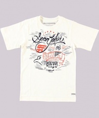 Sean John Inkwell T-Shirt (Sizes 4 - 7) - off white, 7 Sean John Inkwell T-Shirt (Sizes 4 - 7) - off white, 7