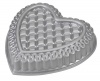 Nordic Ware Quilted Heart Pan