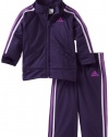 adidas Baby-girls Infant Basic Tricot Set