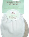 TL Care Organic Cotton Mittens, Natural, 0-3 Months