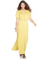 Relaxed & ready to be accessorized, this BCBGeneration maxi dress is the perfect foundation for statement extras!