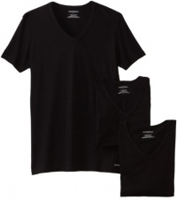 Emporio Armani Men's 3 Pack Cotton V-Neck Tee Emporio Armani Men's 3 Pack Cotton V-Neck Tee