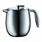 Bodum Columbia 4 Cup Stainless Steel Thermal Vacuum Coffee Press, 0.5 l, 17-Ounce
