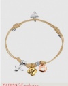 GUESS Charm Slit Knot Bracelet, MULTI