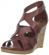 Cole Haan Women's Air Kimry OT Wedge Sandal,Sequoia,6 B US