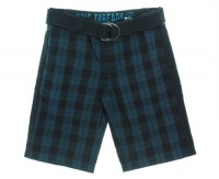 Epic Thread Belted Plaid Shorts Ebony Black 12 Epic Thread Belted Plaid Shorts Ebony Black 12