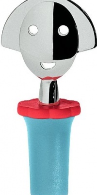 A di Alessi Anna Stop 2 Wine Stopper, Blue A di Alessi Anna Stop 2 Wine Stopper, Blue
