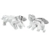 Dolan Bullock Sterling Silver Bull and Bear Cuff Links