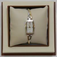 ESQ by Movado Women's Sienna Two-Tone Diamond Dial Bangle Bracelet Watch - 07101372 ESQ by Movado Women's Sienna Two-Tone Diamond Dial Bangle Bracelet Watch - 07101372