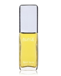 The very first sports fragrance.Fresh, green notes and cool citrus. Exuberant. Engaging. Brimming with energy.Introduced in 1972, Aliage was an idea ahead of its time. It was called the sports fragrance, a concept familiar to us now, but absolutely revolutionary at the time. In the seventies, perfume advertising was about ballgowns and glamour, not bicycles and fishing boots. Women were surprised and thrilled by this fresh, cool fragrance and its exuberant, energetic feeling.Fragrance Type: Green/Citrus,br>Top Notes: Jasmine, CitrusMiddle Notes: Nutmeg, Rose, ArmoiseBase Notes: Oakmoss, Vetiver, Cedarwood The very first sports fragrance.Fresh, green notes and cool citrus. Exuberant. Engaging. Brimming with energy.Introduced in 1972, Aliage was an idea ahead of its time. It was called the sports fragrance, a concept familiar to us now, but absolutely revolutionary at the time. In the seventies, perfume advertising was about ballgowns and glamour, not bicycles and fishing boots. Women were surprised and thrilled by this fresh, cool fragrance and its exuberant, energetic feeling.Fragrance Type: Green/Citrus,br>Top Notes: Jasmine, CitrusMiddle Notes: Nutmeg, Rose, ArmoiseBase Notes: Oakmoss, Vetiver, Cedarwood
