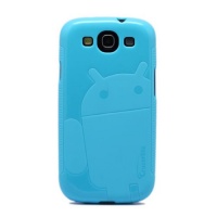 Solid Teal Androidified A2 CruzerLite TPU Case - for Samsung Galaxy S III, S 3 Solid Teal Androidified A2 CruzerLite TPU Case - for Samsung Galaxy S III, S 3
