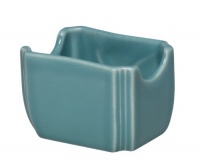 Fiesta 3-1/2-Inch by 2-3/8-Inch Sugar Packet Caddy, Turquoise Fiesta 3-1/2-Inch by 2-3/8-Inch Sugar Packet Caddy, Turquoise