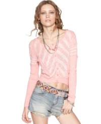 Stripes and a fitted silhouette make Free People's cardigan a sight to behold! Layer it with a lacy cami or a basic tank top for a cute and casual look. Stripes and a fitted silhouette make Free People's cardigan a sight to behold! Layer it with a lacy cami or a basic tank top for a cute and casual look.