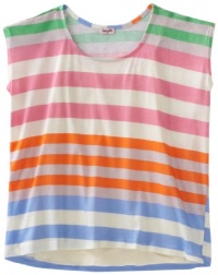 Splendid Girls 7-16 Tropical Stripe Top and Camisole, Capri, 12 Splendid Girls 7-16 Tropical Stripe Top and Camisole, Capri, 12