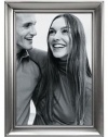 Malden Concourse Pewter Metal Frame, 3-1/2 by 5-Inch