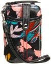 The SAK Roots Smartphone Wristlet,Black Peace,One Size