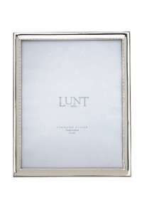 Reed & Barton Lunt Silver Beads 8 by 10-Inch Sterling Silver Frame