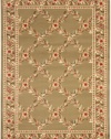 Area Rug 5x7 Rectangle Traditional Green - Green Color - Safavieh Lyndhurst Rug from RugPal