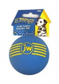JW Pet Company iSqueak Ball Rubber Dog Toy, Medium, Colors Vary JW Pet Company iSqueak Ball Rubber Dog Toy, Medium, Colors Vary