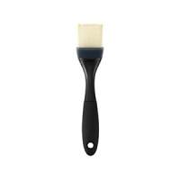 The Silicone Pastry Brush by OXO works like a natural bristle brush but with the added convenience of heat-resistant, odor-resistant and easily-cleaned silicone construction. Multiple layers of bristles tackle all tasks. Gaps in the center bristles hold liquid as you transfer from bowl to pastry surface, and tapered outer bristle ease brushing delicate pastry. The Silicone Pastry Brush by OXO works like a natural bristle brush but with the added convenience of heat-resistant, odor-resistant and easily-cleaned silicone construction. Multiple layers of bristles tackle all tasks. Gaps in the center bristles hold liquid as you transfer from bowl to pastry surface, and tapered outer bristle ease brushing delicate pastry.