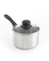 The stainless steel body with encapsulated base provides quick and even heating for whipping up delectable sauces, soups, gravies and more. The dishwasher-safe design makes this professional piece a chef's favorite. Limited lifetime warranty. The stainless steel body with encapsulated base provides quick and even heating for whipping up delectable sauces, soups, gravies and more. The dishwasher-safe design makes this professional piece a chef's favorite. Limited lifetime warranty.