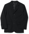 Calvin Klein Boys 8-20 Bi-Stretch Blazer, Black, 16