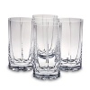 Tulipe's simple yet graceful lines make this crystal pattern a must-have! The set of four Double Old Fashions and Highballs are the perfect addition to any bar setting.