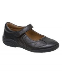 Stride Rite's Carla shoes are a great, comfy choice to pair with uniforms, everyday looks or dress-up days! Stride Rite's Carla shoes are a great, comfy choice to pair with uniforms, everyday looks or dress-up days!