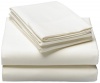 Pinzon Signature 190-Gram Cotton Velvet Flannel California King Sheet Set, Cream