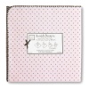 SwaddleDesigns Ultimate Receiving Blanket, Polka Dots, Pastel Pink with Brown
