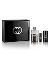 This three-piece set includes a 90 mL Eau de Toilette, 75 mL Deodorant Stick and 8 mL On-the-Go Spray.