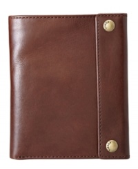 Pack your passport within the confines of luxurious leather for a stylish travel look.