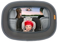 Brica Baby In-Sight Auto Mirror, Gray Brica Baby In-Sight Auto Mirror, Gray