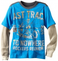 Industry 9 Boys 8-20 Fast Track Tee, Blue, X-Large Industry 9 Boys 8-20 Fast Track Tee, Blue, X-Large