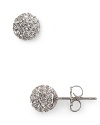 Give your look dazzling edge with these crystal pave earrings from Nadri.