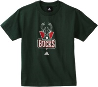 NBA Milwaukee Bucks Youth 8-20 Short Sleeve T-Shirt Team Logo, X-Large, Green NBA Milwaukee Bucks Youth 8-20 Short Sleeve T-Shirt Team Logo, X-Large, Green