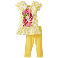 Strawberry Shortcake Baby-girls Infant 2 Piece Polka Dot Legging Set Strawberry Shortcake Baby-girls Infant 2 Piece Polka Dot Legging Set