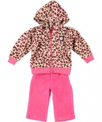 Carter's Watch the Wear Snow Leopard 2-Piece Outfit (Sizes 0M - 9M) - pink/fuchsia, 3 - 6 months Carter's Watch the Wear Snow Leopard 2-Piece Outfit (Sizes 0M - 9M) - pink/fuchsia, 3 - 6 months