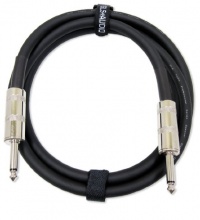 GLS Audio 6 feet Speaker Cable 12AWG Patch Cords 1/4-Inch to 1/4-Inch Professional Speaker Cables 12 Gauge Wire - Black GLS Audio 6 feet Speaker Cable 12AWG Patch Cords 1/4-Inch to 1/4-Inch Professional Speaker Cables 12 Gauge Wire - Black