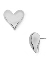 These Robert Lee Morris Soho sculptural heart bubble earrings are equal parts cute and cool-that's love.