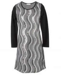 A bit of grown-up style for the diva in-training. Amp her party-ready attire with a sequined dress from Bonnie Jean. A bit of grown-up style for the diva in-training. Amp her party-ready attire with a sequined dress from Bonnie Jean.