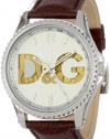 D&G Dolce & Gabbana Men's DW0704 Sestriere Round Analog Watchgear Dial Detailed Watch