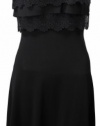 London Times Women's Sleeveless MJ Lace Dress