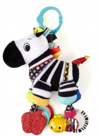 Bright Starts Start Your Senses Sensory Plush Pals, Zebra Bright Starts Start Your Senses Sensory Plush Pals, Zebra