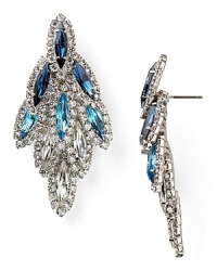 Elizabeth Cole Bacall Swarovski Crystal Earrings Elizabeth Cole Bacall Swarovski Crystal Earrings