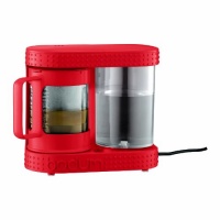 Bodum Bistro Electric Coffee and Tea Dripper, Red, 4-Cup Bodum Bistro Electric Coffee and Tea Dripper, Red, 4-Cup