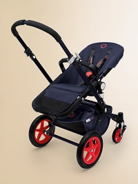 The neon collection includes a Bugaboo Cameleon3 stroller with matching Footmuff and a Bugaboo Bee Neon stroller with a matching Baby Cocoon and Footmuff. The neon collection includes a Bugaboo Cameleon3 stroller with matching Footmuff and a Bugaboo Bee Neon stroller with a matching Baby Cocoon and Footmuff.