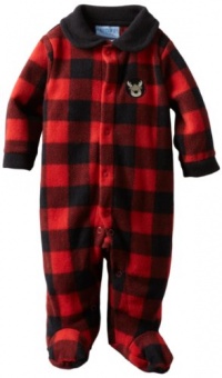 Carters Boys 2-7 Checkered Buffalo Coverall, Red, 0-3 Months Carters Boys 2-7 Checkered Buffalo Coverall, Red, 0-3 Months