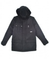 Sean John Arktikos Jacket (Sizes 8 - 20) - black, 10 - 12