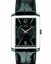 ESQ Movado Men's 07301406 esq SYNTHESIS tm Rectangular Watch with Arabic Numerals Watch